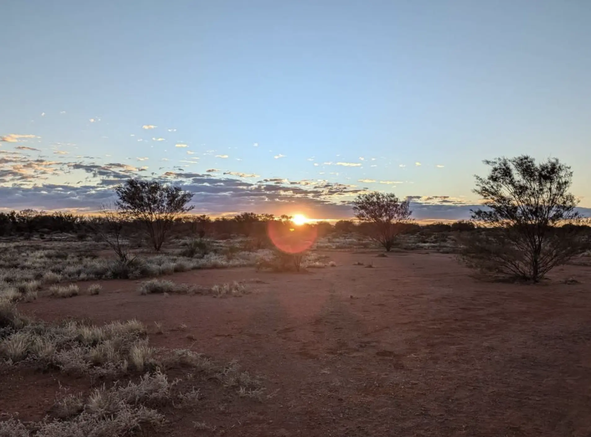 Uluru at sunrise