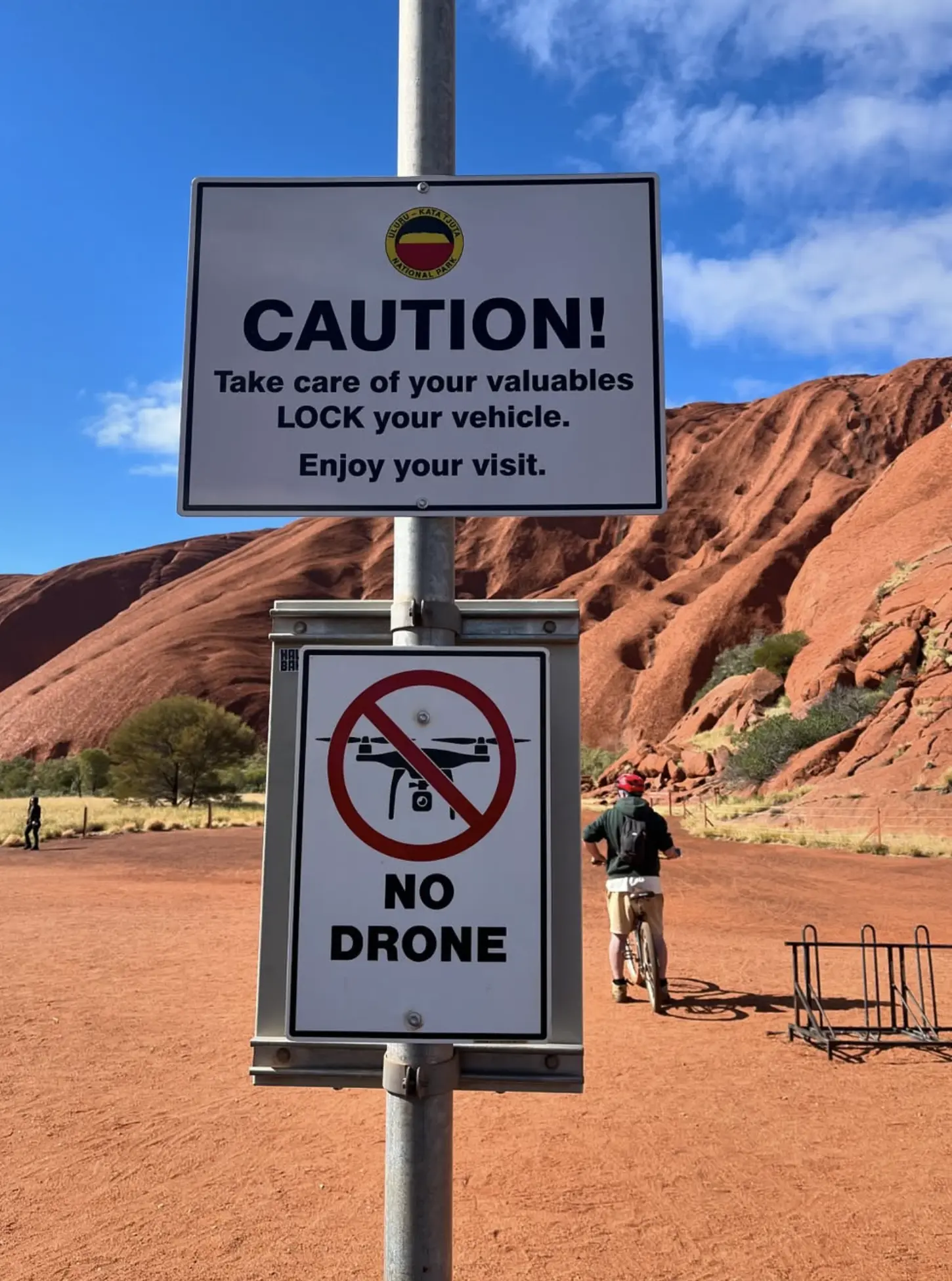 Uluru cultural respect